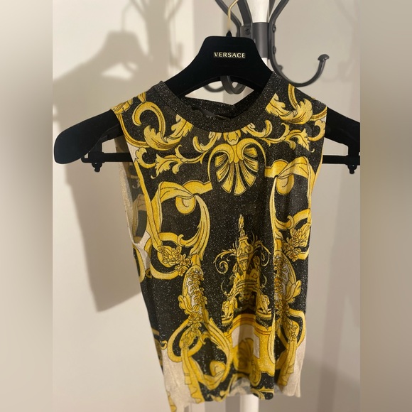 Gianni Versace Top/bodysuit/knit tank Donna size 36 (4) - Picture 2 of 16